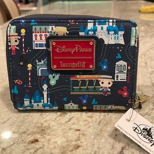 NWT Disney Loungefly Dapper Dans Main Street USA Wallet